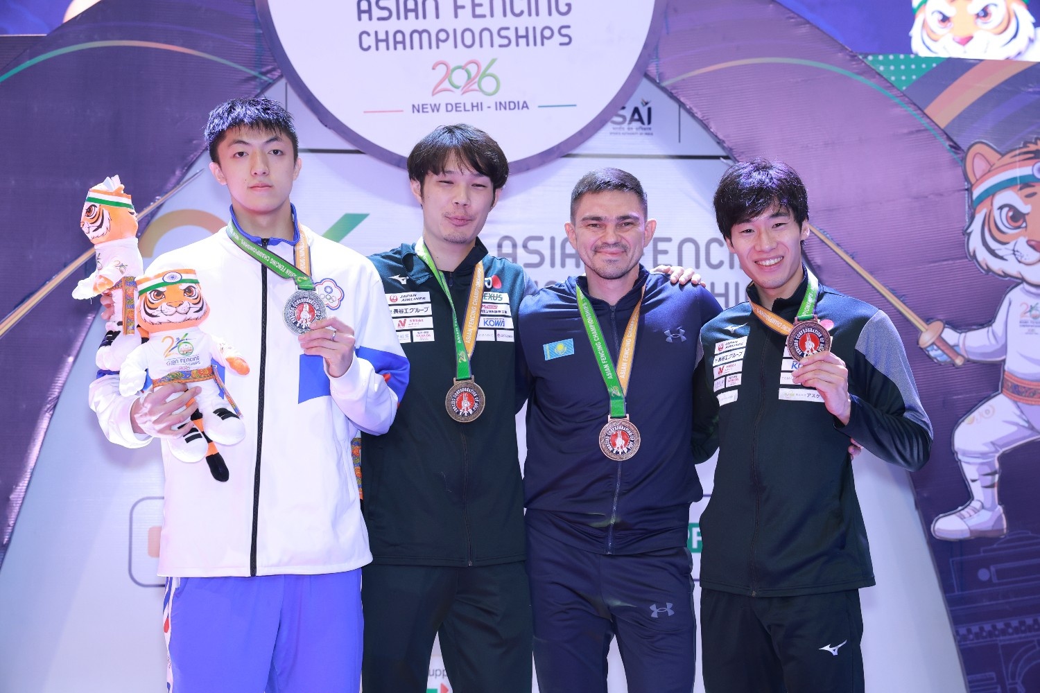 Men's Individual Sabre Winners